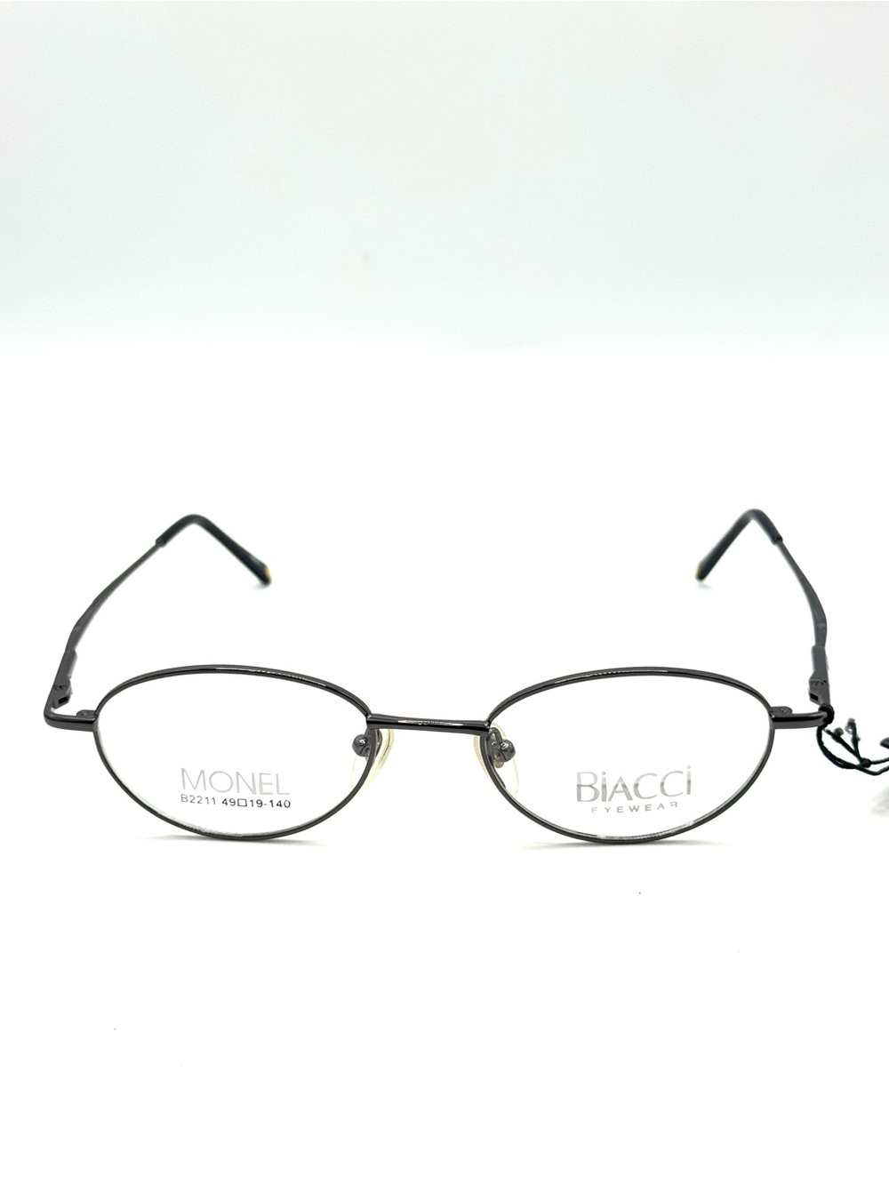 B2211  Biacci metal eyeglasses.